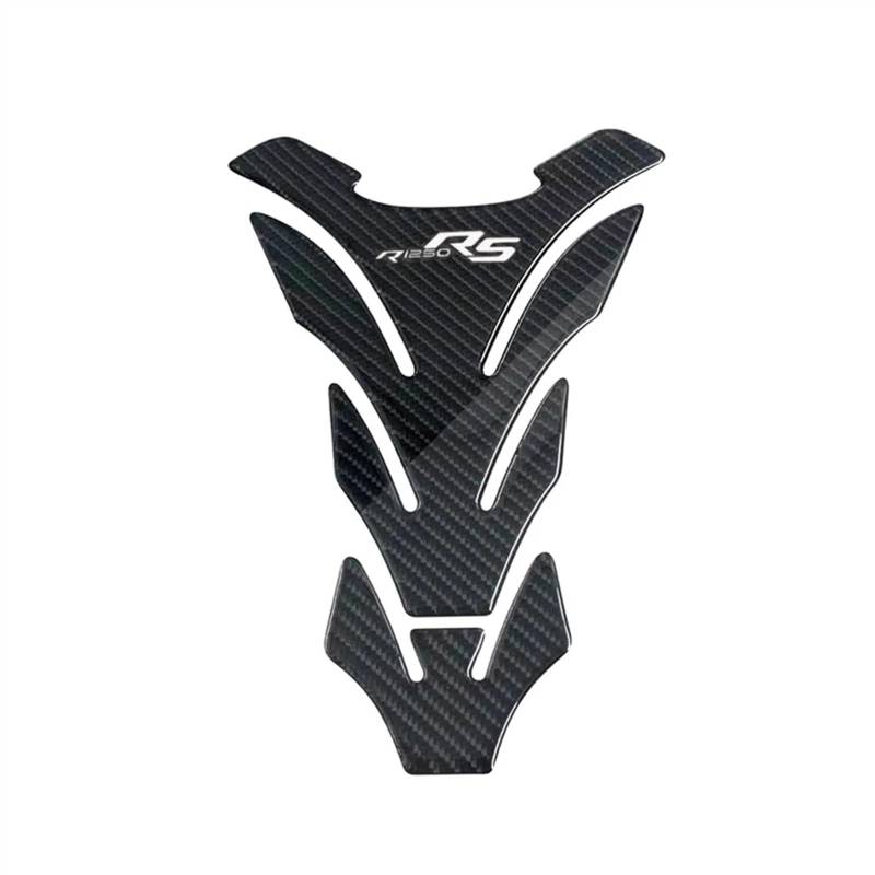 3D Carbon Fiber Motorrad Kraftstoff Tank Pad Abdeckung Schutz Aufkleber Aufkleber Für B&MW R1250RS R 1250 RS R1250 RS adesivo per serbatoio carburante Moto(C-3) von DXLSAEU