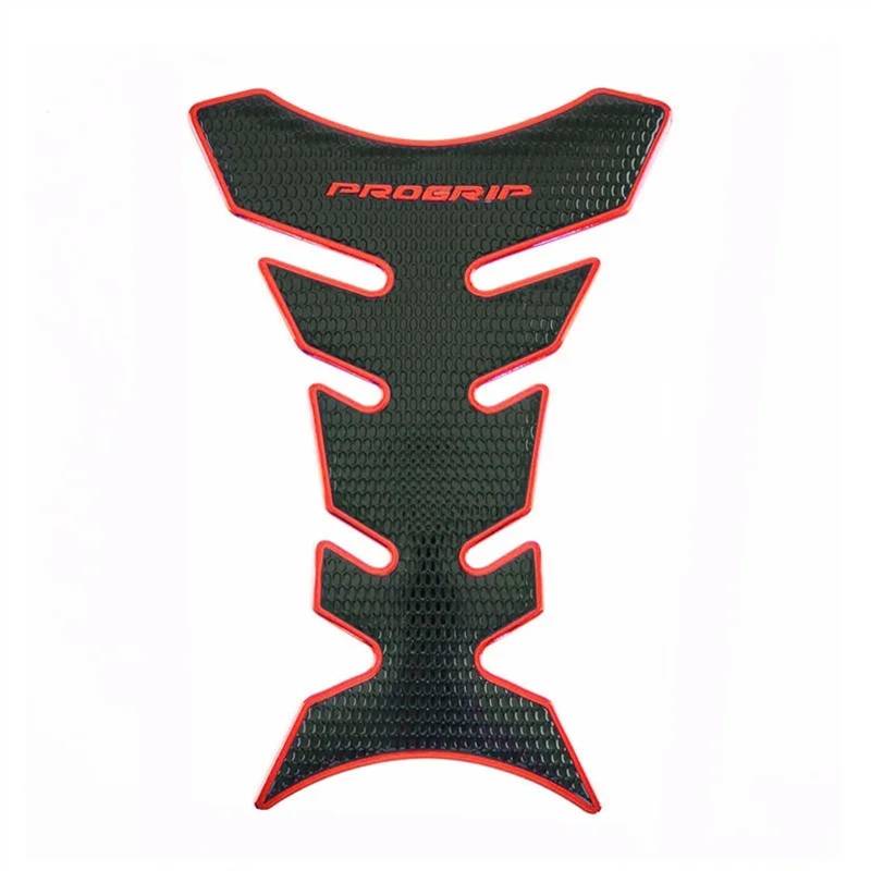 3D Motorrad Aufkleber Aufkleber Gas Öl Kraftstoff Tank Pad Schutz Fall Motorrad Kraftstoff Tank Aufkleber adesivo per serbatoio carburante Moto(Red) von DXLSAEU