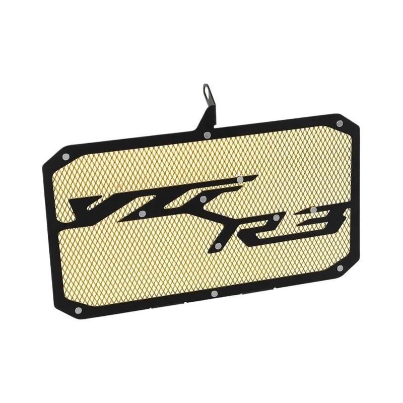 Kühlerabdeckung Für Yamaha R3 2015-2021 2020 2019 2018 YZFR3 2024 2023 2022 Motorrad Kühler Tank Grille Schutz Protector Schutz(Gold) von DXLSAEU