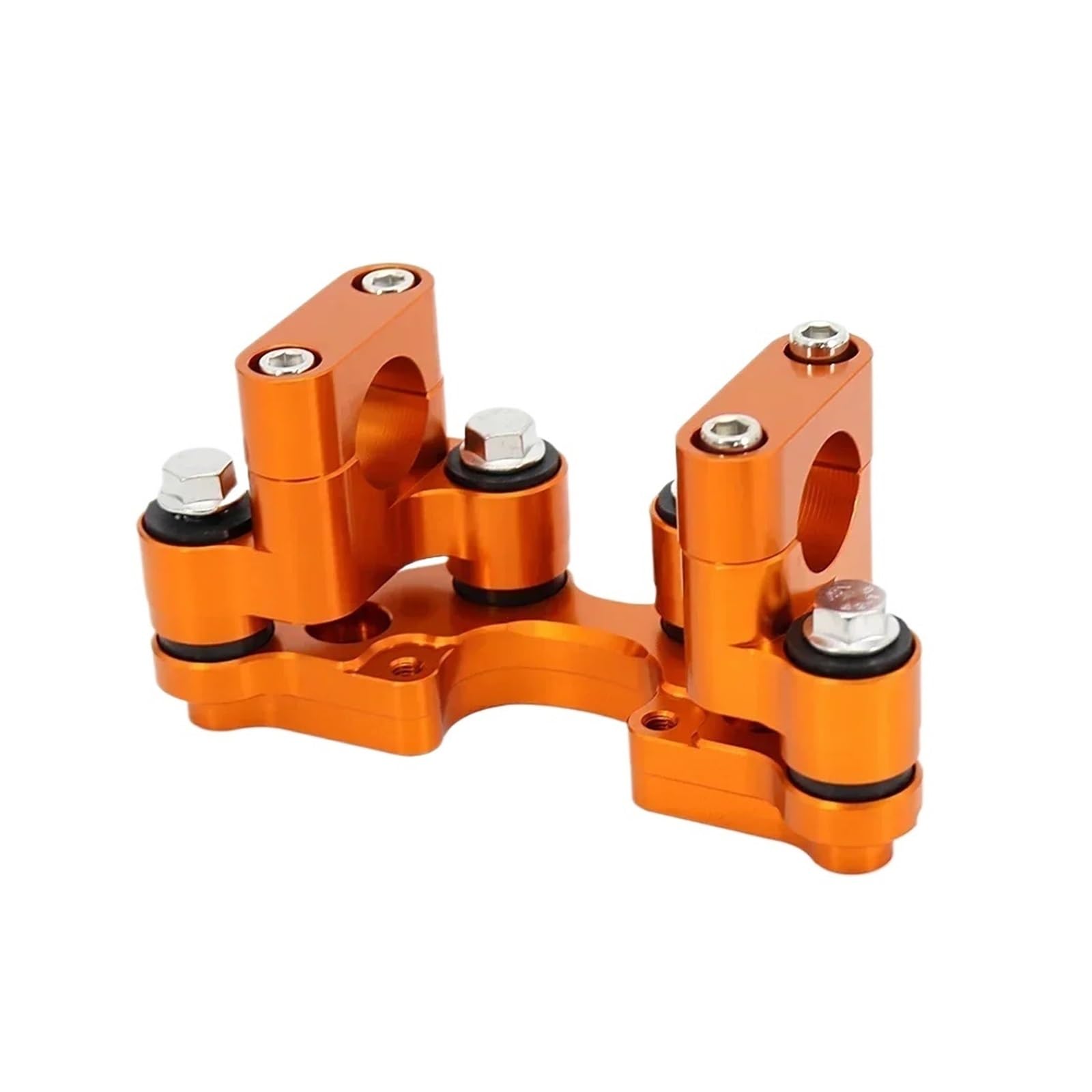 Lenkererhöhung Für 790 Abenteuer/R 390 ADV 1190 1290 Abenteuer 2021 Motorrad Zubehör Lenkung Dämpfer Halterung Lenker Riser(Orange) von DXLSAEU