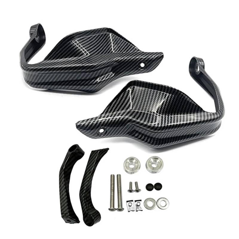 Motorrad Handschutz Für F900XR F900X F 900 RF 900 XR 900R 900XR 2019 2020 2021 Motorrad Handschutz Schild Hand Schutzfolie Windschutzscheibe(Carbon Look) von DXLSAEU