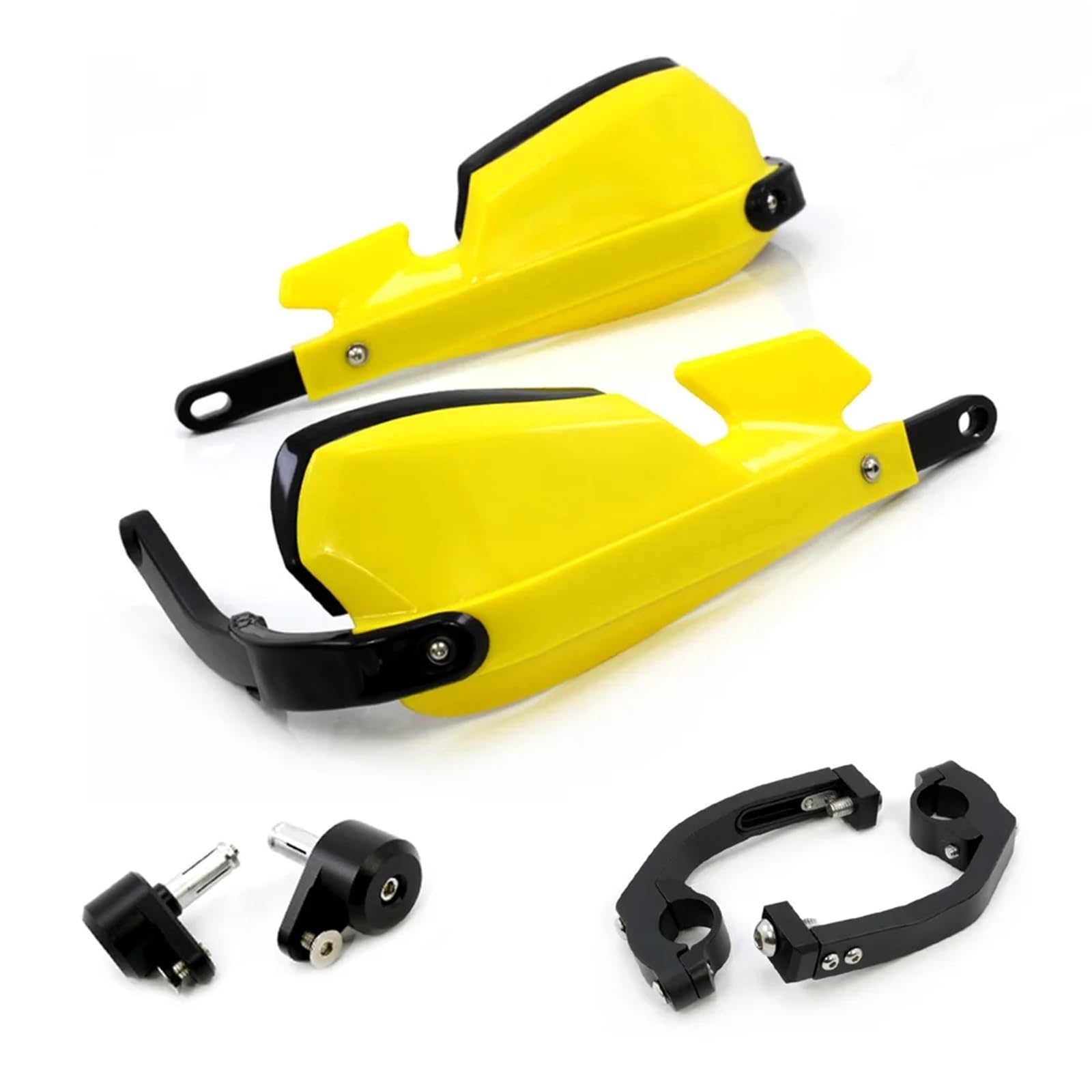 Motorrad Handschutz Motorrad Wind Schild Griff Hand Guards Motocross Handprotektoren Hand Guard Shield Schutz Für Africa Twin CRF1000L DTC(Yellow) von DXLSAEU