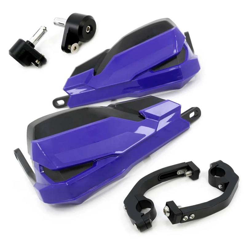 Motorrad Handschutz Motorrad Wind Schild Griff Hand Guards Motocross Handprotektoren Schild Schutz Für Africa Twin CRF1000L DTC(Blue) von DXLSAEU