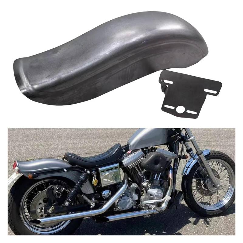 Motorrad-Kotflügel Für Für Dyna Für Sportster 1994-2003 Motorrad Kotflügel Hinten Kotflügel Rad Schlamm Schutz Platte Abdeckung Schutz von DXLSAEU