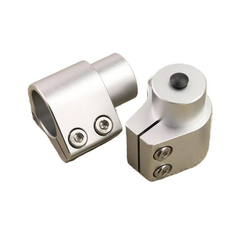 Lenkererhöhung Für Suzuki GW 250 Inazuma GW250 2011 2012 2013 2014 2015-2018 Motorrad Lenker Riser Griff Bar Clamp Riser verlängern Adapter(Silver) von DXLSAEU