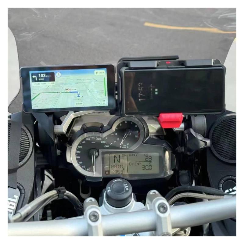 Motorrad Navigationshalterung Für Benelli TRK 702 702X 2023 2022 Motorrad GPS Navigation Halter Telefon Halterung Unterstützung TRK 702 702X Motorrad Zubehör von DXLSAEU