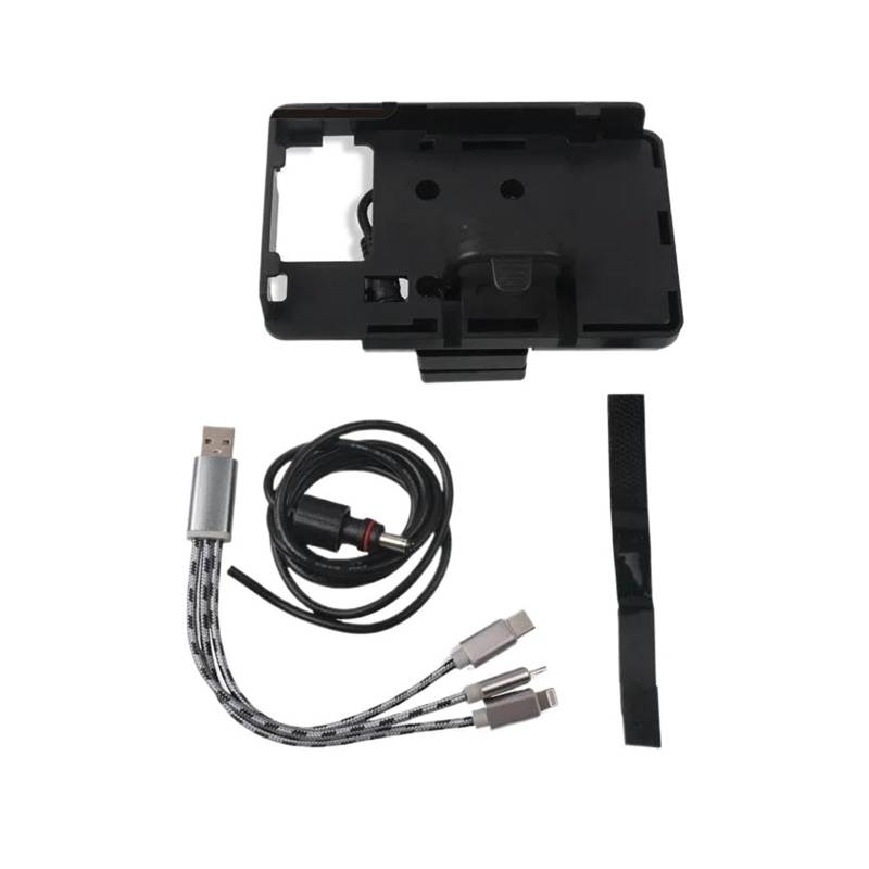 Motorrad Navigationshalterung Für R1200GS R 1200 GS R1250GS LC Abenteuer Motorrad Telefon Holr Windshied Halterung Navigation Halterung GPS Smartphone Holr(Bracket Kit) von DXLSAEU