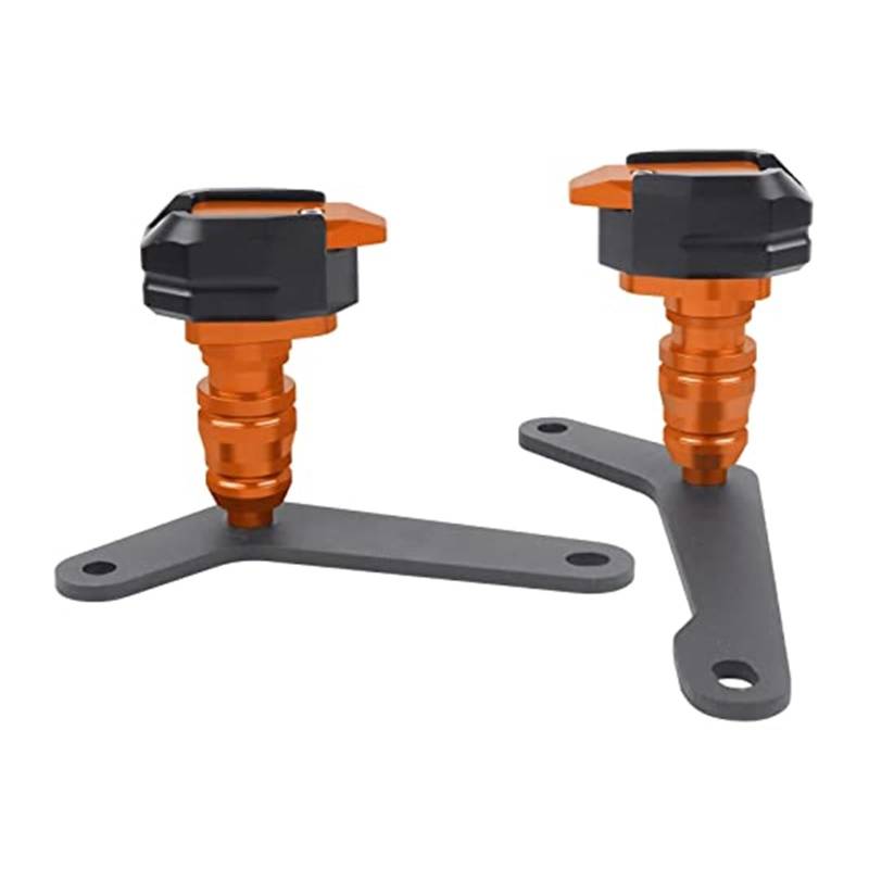 Motorrad-Rahmenschutz, Motorradzubehör für T&riumph Trident 660 Trident660 2021–2023 2022, Rahmenschieber, Verkleidungsschutz, Sturzschutz, Fallschutz (Orange) von DXLSAEU