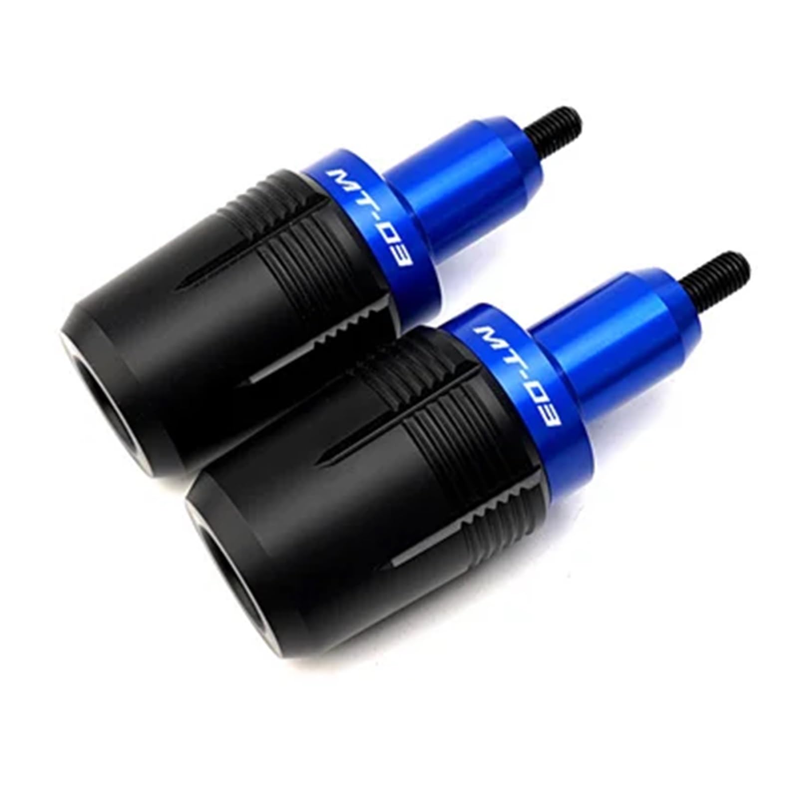 Motorrad-Sturzschutz Für Yamaha MT03 MT 03 2014-2017 2018 2019 2020 2021 2022 2023 Motorrad Zubehör Crash Fallen Schutz Rahmen Slider MT-03(Frame Sliders-Blue) von DXLSAEU