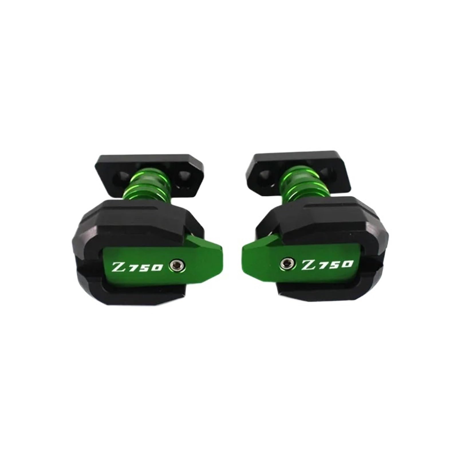 Motorrad-Sturzschutz Für Z750 Z 750 2007-2013 2012 Motorrad Absturzsicherung Rahmen Slider Verkleidung Schutz Stoßstange Pad Passt Motorrad Frame Slide(Green) von DXLSAEU