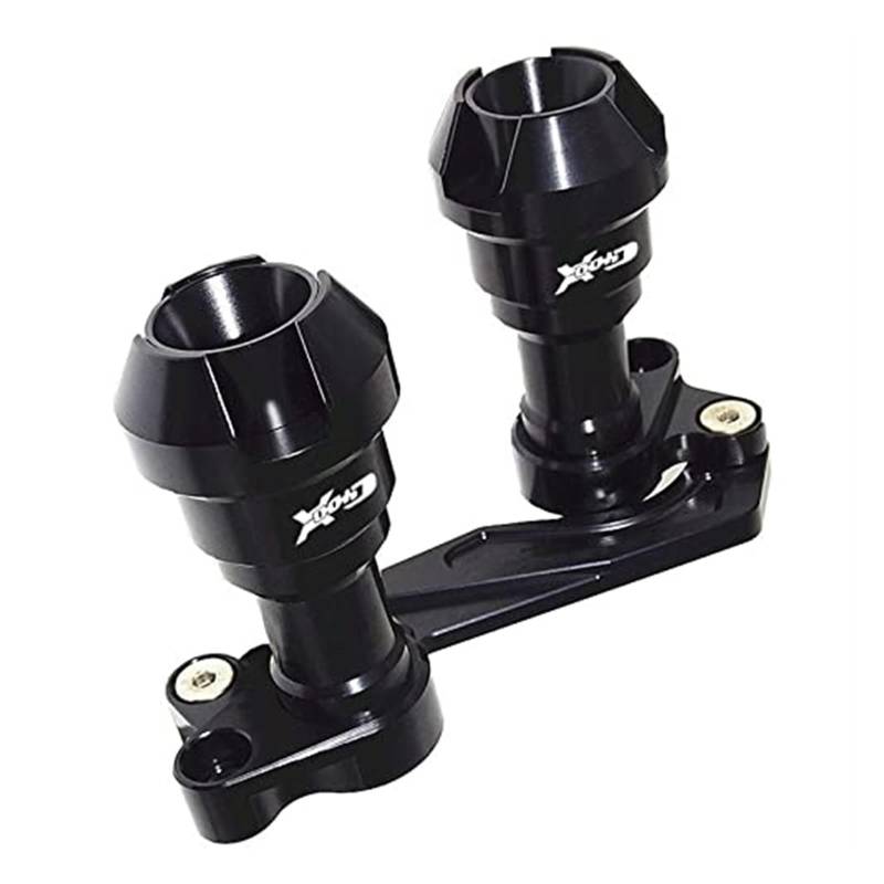 Motorrad-Sturzschutz Motorrad Anti-kollision Slider Schutz Schalldämpfer Rohr Rahmen Slider Absturz Schutz Zubehör Für C400X C400gt C400 GT X(Black) von DXLSAEU