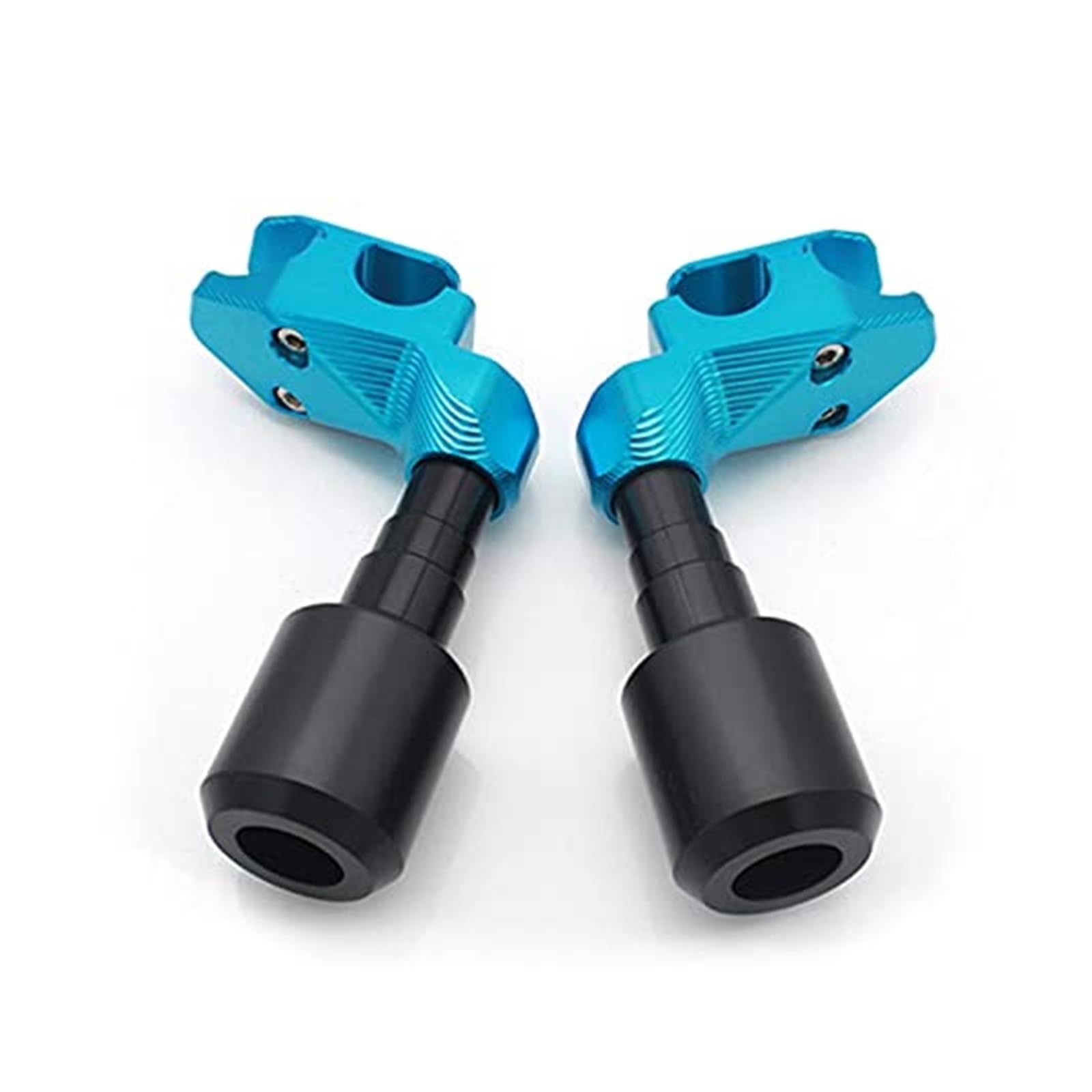 Motorrad-Sturzschutz Motorrad Für CFMOTO 450SR 2022 2023 Rahmen Anti Crash Slider Körper Schutz Fallende Schutzhülle Rahmen Slider Pad POM(Blue) von DXLSAEU