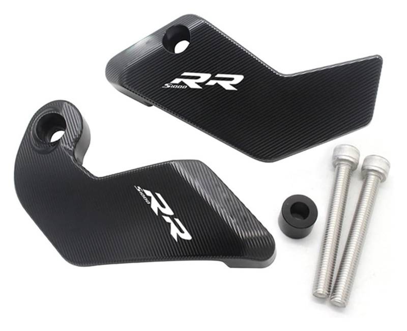 Motorrad-Sturzschutz Motorrad Körper Schutz Rahmen Anti Crash Slider Fallende Schutz Rahmen Slider Pads Für S1000RR 2021-2022(Black) von DXLSAEU