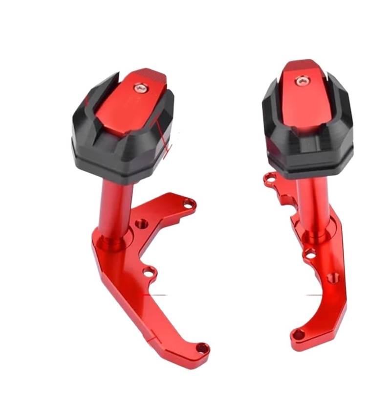 Motorrad-Sturzschutz Motorrad Slider Frame Sliders Motorschutzschutzabdeckung Absturzsicherung Kompatibel Für Y&amaha YZF-R15 V2.0 YZF R15 V2 2015 2016 2017 Zubehör(Red) von DXLSAEU