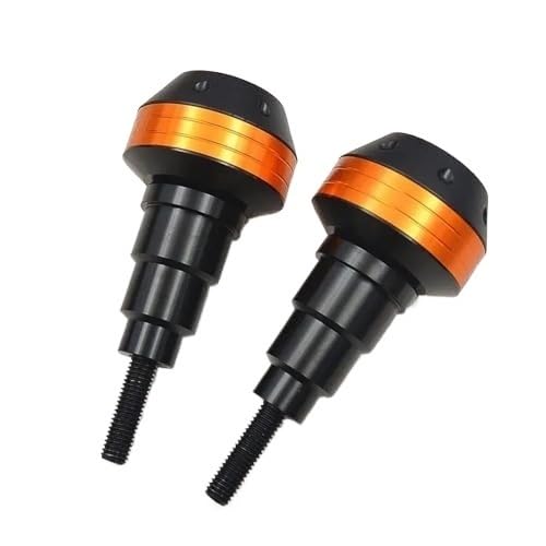 Motorradrahmenschutz Fallschutz Motorrad Slider Frame Sliders Motor Schutzabdeckung für Y&amaha MT-25 Ganzjahres Zubehör Marke: AQDSFT (Orange) von DXLSAEU