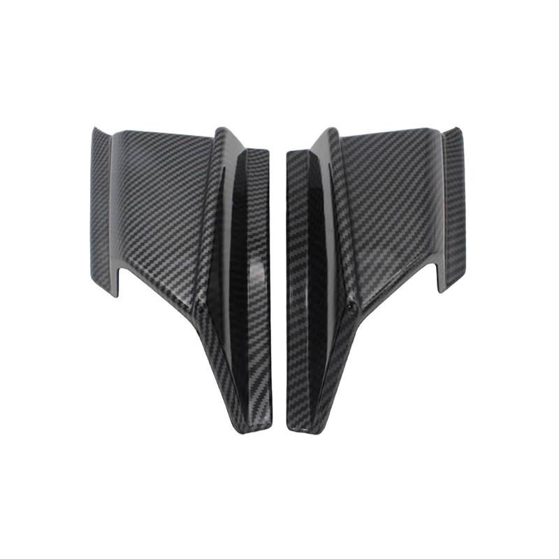 motorradspoiler Für ADV150 ADV 150 2019 2020 Motorrad Winglet Aerodynamische Seite Wind Fin Spoiler ABS Front Verkleidung Schutz Flügel Abdeckung(Carbon Fiber Style) von DXLSAEU