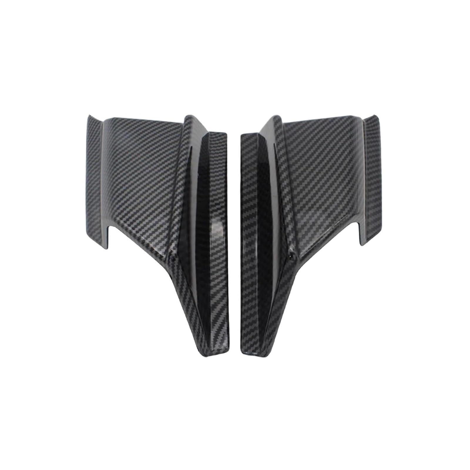 motorradspoiler Für ADV150 ADV 150 2019 2020 Motorrad Winglet Aerodynamische Seite Wind Fin Spoiler ABS Front Verkleidung Schutz Flügel Abdeckung(Carbon Fiber Style) von DXLSAEU