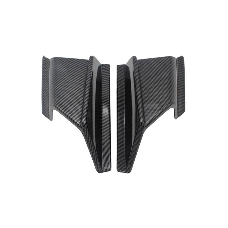 motorradspoiler Für ADV150 ADV 150 2019 2020 Motorrad Winglet Aerodynamische Seite Wind Fin Spoiler ABS Front Verkleidung Schutz Flügel Abdeckung(Carbon Fiber Style) von DXLSAEU