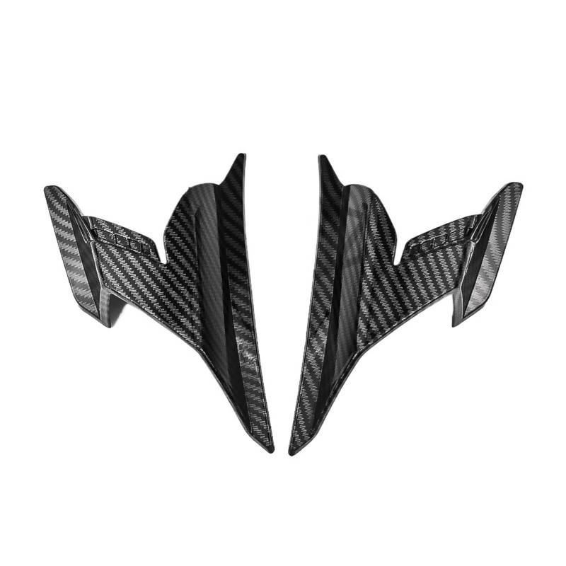 motorradspoiler Für ADV160 2022 2023-2024 Motorrad Winglet Seite Spoiler Seite Wind ABS Front Verkleidung Schutz Flügel Abdeckung Zubehör(Carbon) von DXLSAEU