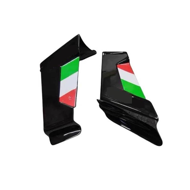 motorradspoiler Für Aprilia RS660 2021-2023 Wind Flügel Air Winglet Aerodynamische Flügel Kit Spoiler Zubehör Schnabel Gugel Abdeckung Extender(Color-A) von DXLSAEU