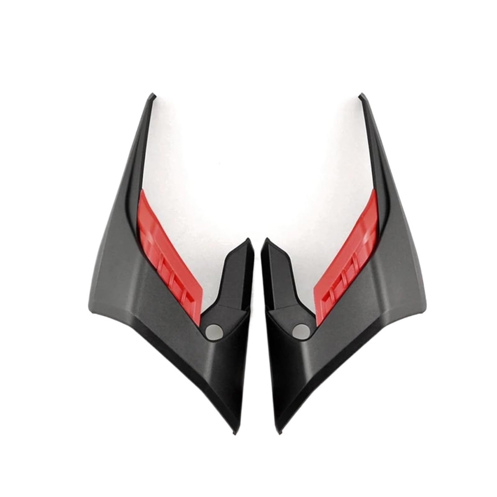 motorradspoiler Für CB650R 2018-2023 Verkleidung Winglets Fin Trim Abdeckung Motorrad Flügel Protector Wind Verkleidung Winglets(Red) von DXLSAEU