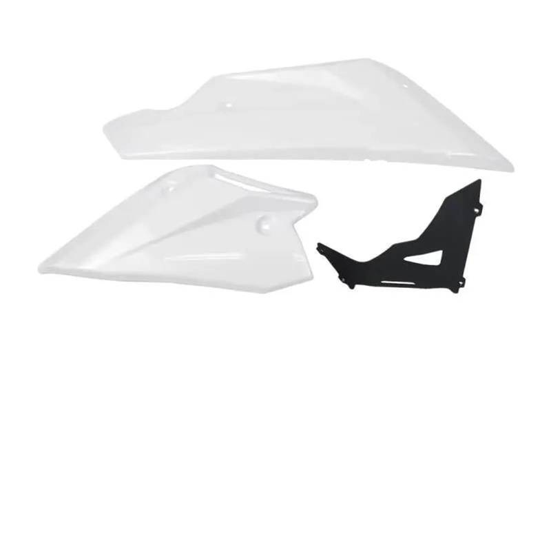 motorradspoiler Für CB750 Hornet CB 750 2023- Motorrad Zubehör Bauch Pan Bellypan Unteren Motor Chassis Spoiler Verkleidung(White) von DXLSAEU