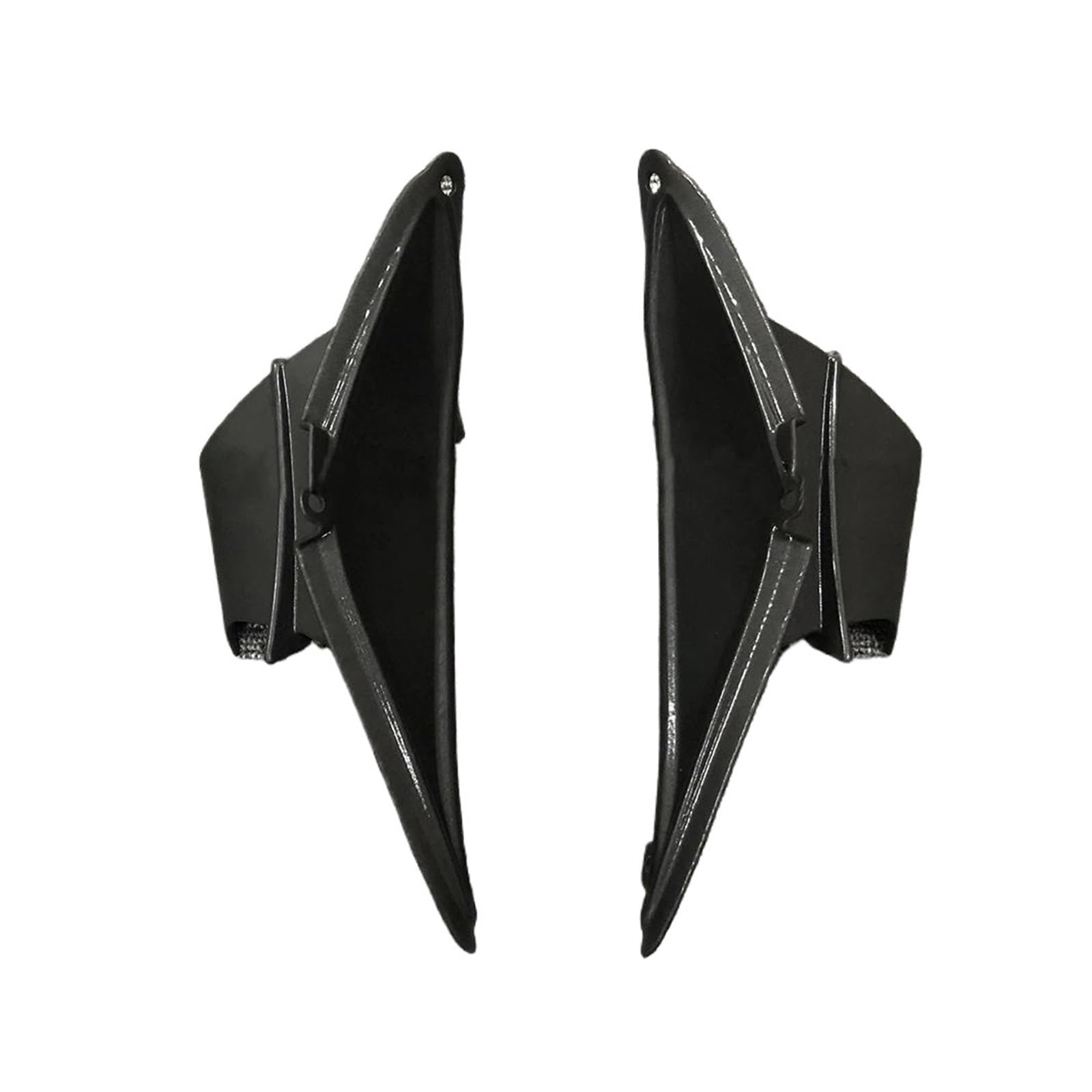 motorradspoiler Für CBR 650R 2019 2020 2021 2022 2023 Flügel Körper Seite Zier Winglets Rahmen Spoiler Verkleidung Aerodynamische Flügel(Matte Black) von DXLSAEU