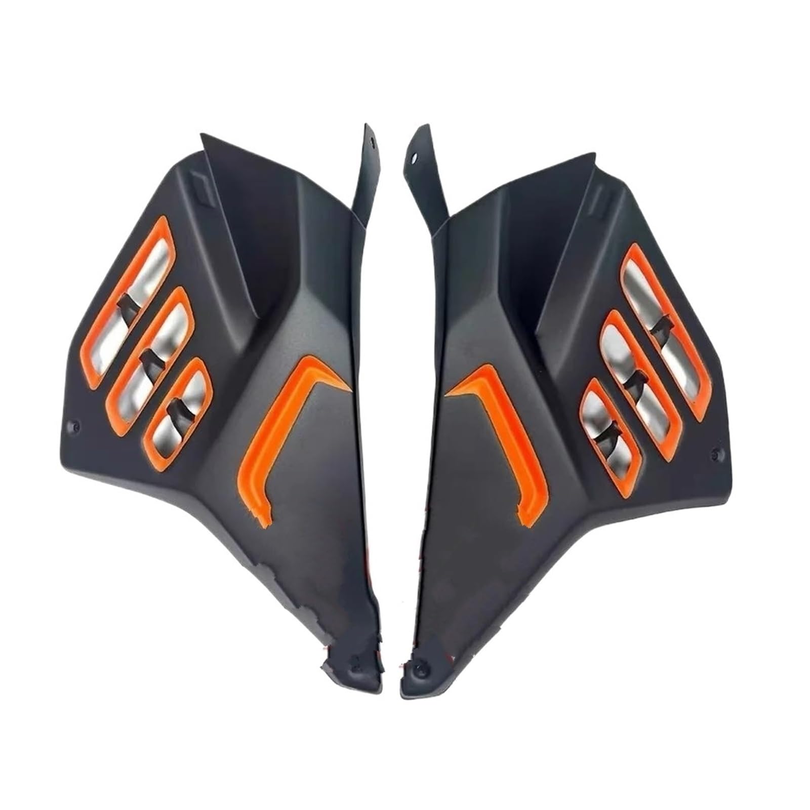 motorradspoiler Für CBR 650R 2019-2023 Sitz Seite Verkleidung Körper Füllung Injection Rahmen Spoiler Seite Gugel Abdeckung Panel(Matte Orange) von DXLSAEU