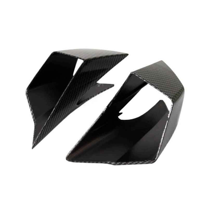 motorradspoiler Für CBR650R CBR 650R 650 R 2019-2021 Motorrad Verkleidung Winglets Seite Flügel Schutz Abdeckung Kit Spoiler(Carbon Fiber) von DXLSAEU