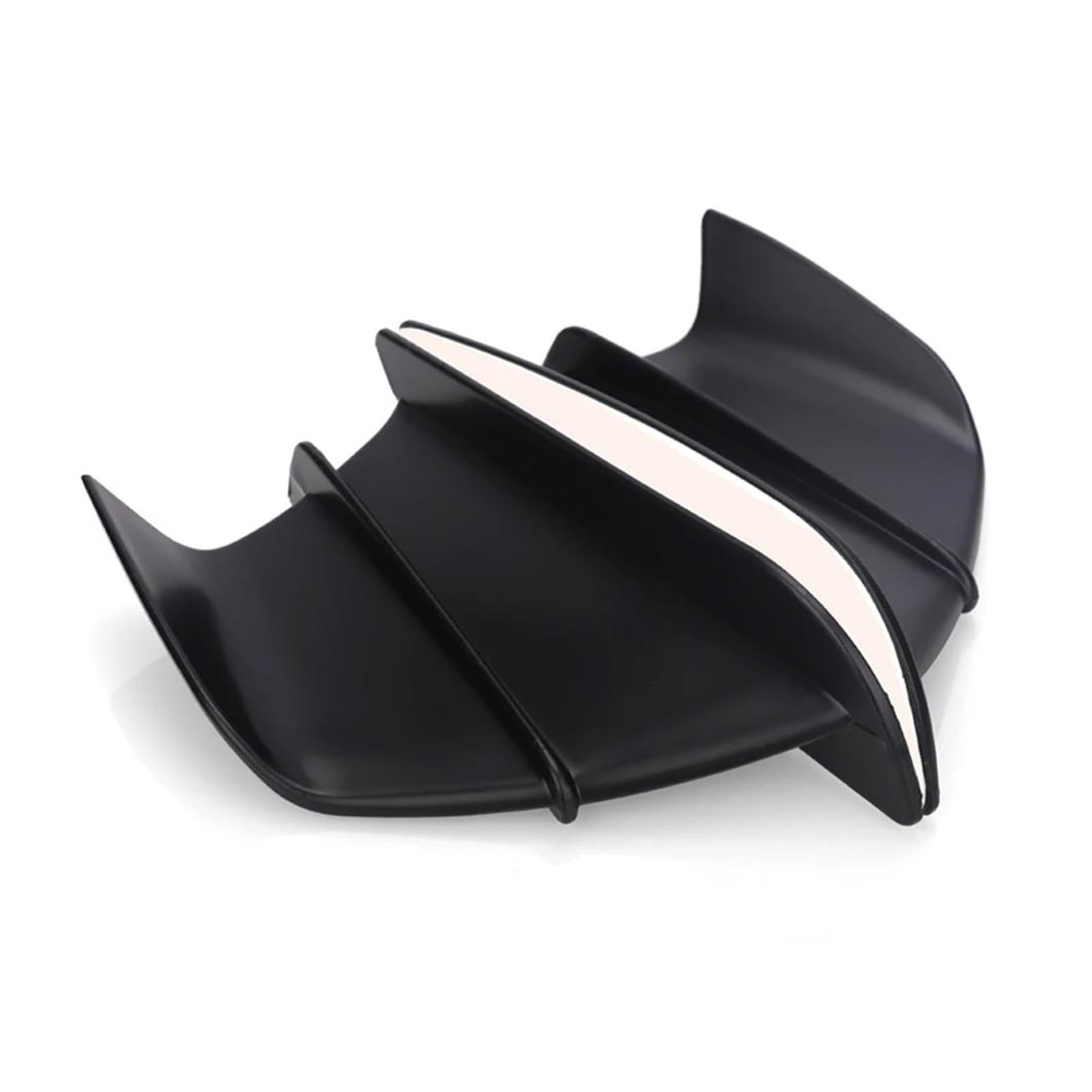 motorradspoiler Für Ducati 899 959 1198 1198S 1199 1299 Panigale V4 V4S V4R V2 Supersport S Motorrad Winglet Aerodynamische Flügel Kit Spoiler(Matte Black-A) von DXLSAEU