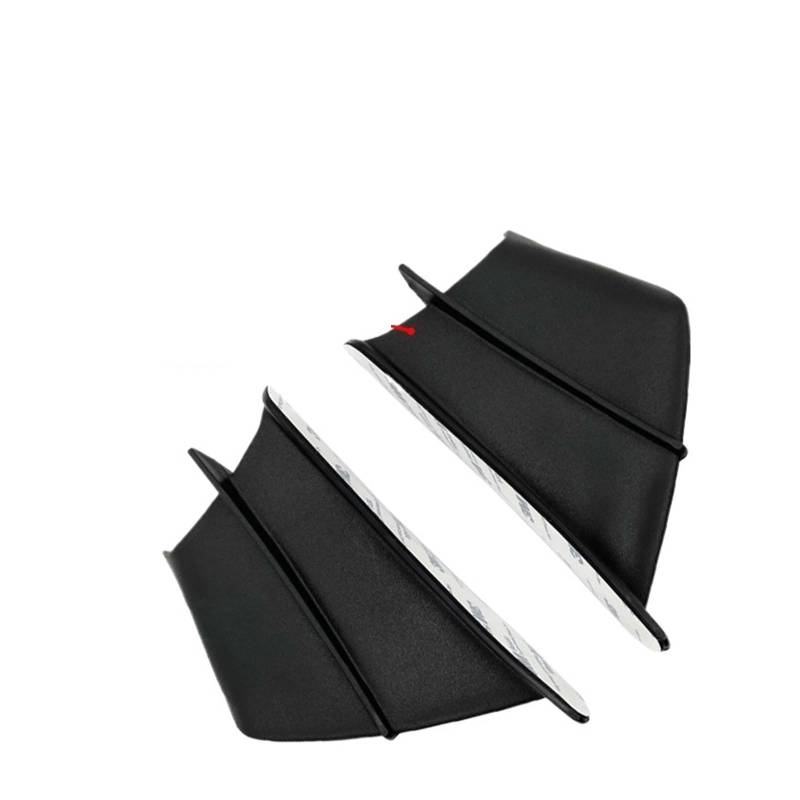 motorradspoiler Für Ninja 650 400 300 250 H2R ZX14R ZX10R ZX6R Z H2 1000 SX Verkleidung Seite Winglet Aerodynamische Flügel Deflektor Spoiler(Matte Black) von DXLSAEU