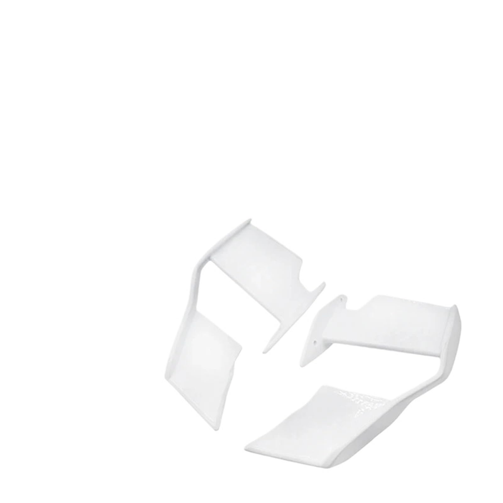 motorradspoiler Für S1000R M1000R 2021 2022 2023 Motorrad Fixed Wing Motorrad Verkleidung Teile Seite Aerodynamische Flügel Spoiler(Bright White) von DXLSAEU