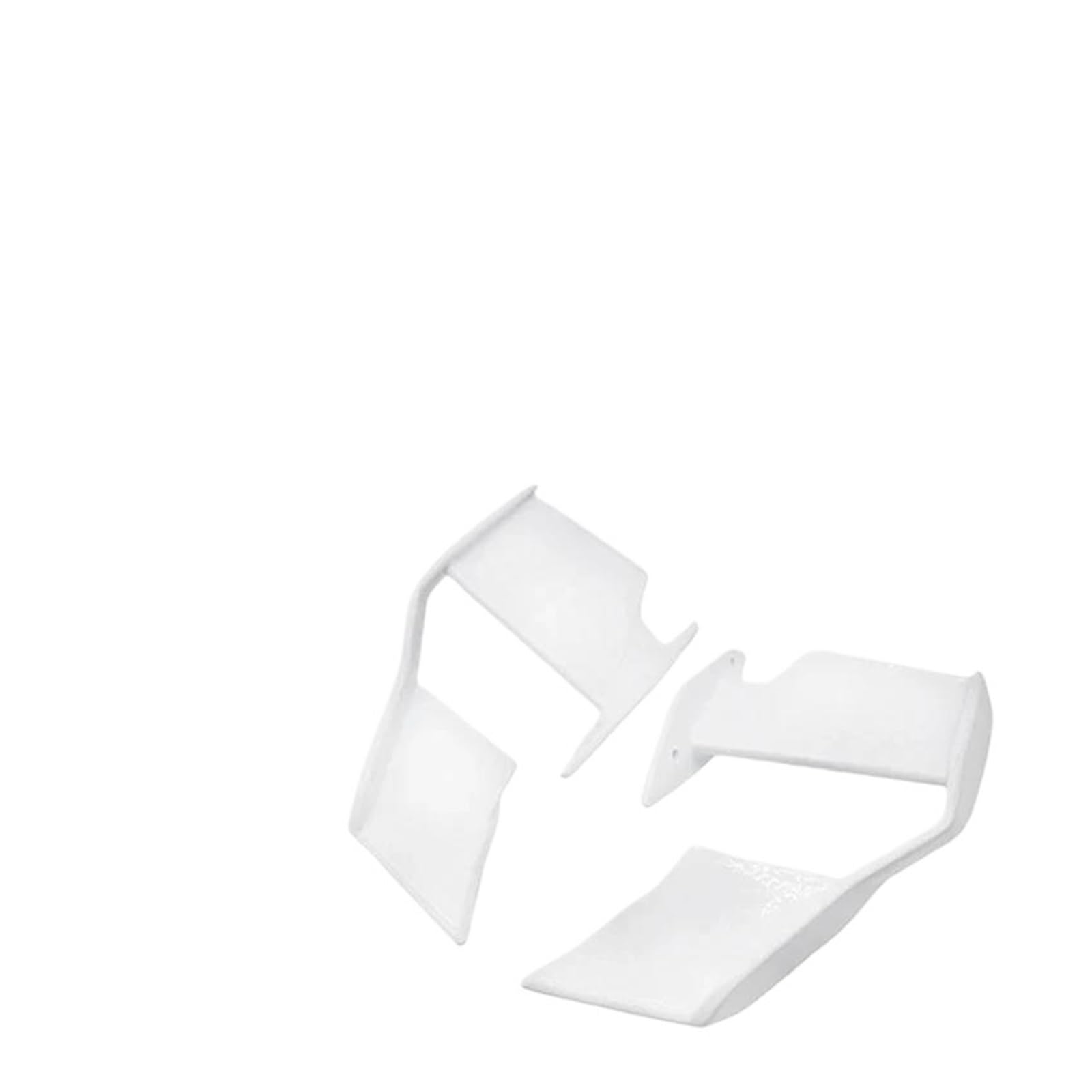 motorradspoiler Für S1000R M1000R 2021-2023 Motorrad Front Verkleidung Winglets Seite Winglet Aerodynamische Flügel Kit Spoiler Windschutzscheibe Spoiler(Bright White) von DXLSAEU