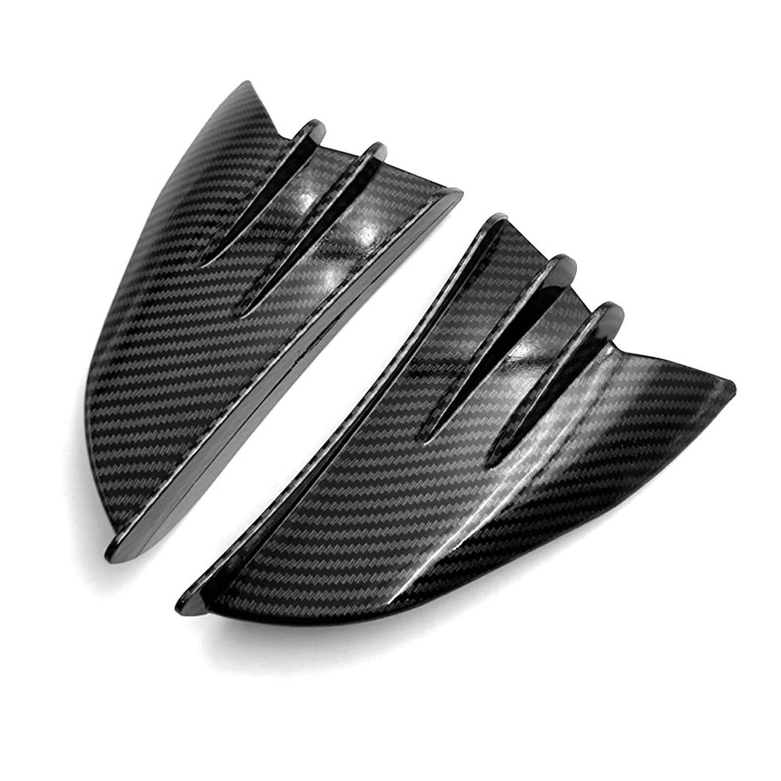 motorradspoiler Für S1000RR S1000R S1000XR HP4 F750GS F850GS F900R/XR R1200GS R1250GS Motorrad Seite Winglet Aerodynamische Wind Fin Spoiler(Carbon Fiber Look) von DXLSAEU