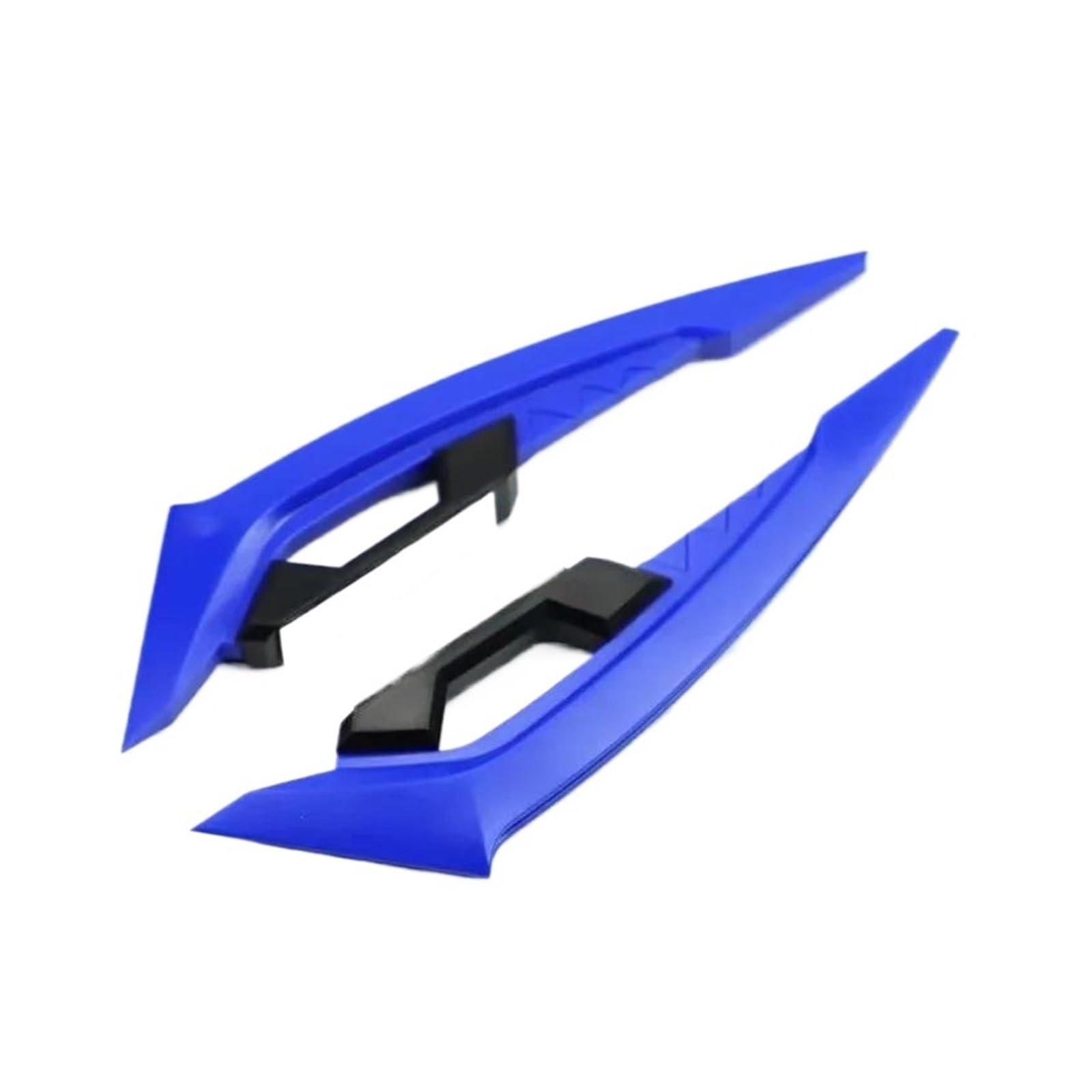 motorradspoiler Für Suzuki 1 Paar Motorrad Frontverkleidung Winglets Universal Seitenspoiler Dynamischer Flügel Aufkleber Spoiler Flügel Winglet Dekorieren(Blue) von DXLSAEU