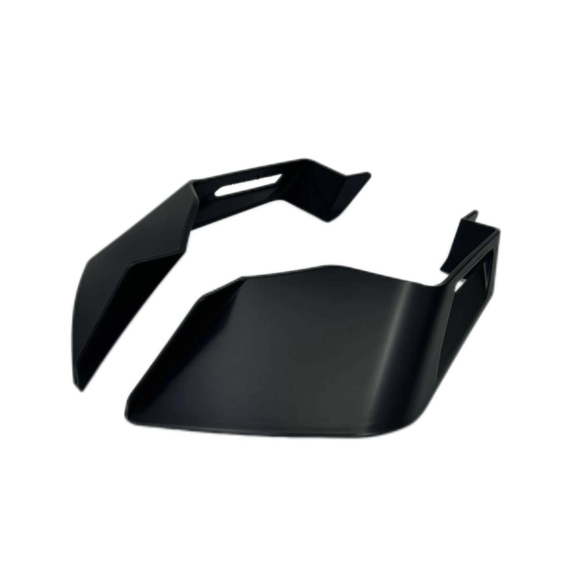 motorradspoiler Für Suzuki Für Ducati Motorrad Aerodynamische Flügel Kit Feste Winglet Verkleidung Motorrad Seite Spoiler(Matte Black) von DXLSAEU