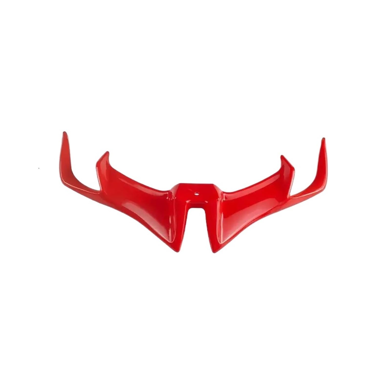 motorradspoiler Für Suzuki Für Ducati Motorrad Front Verkleidung Winglet Flügel Abdeckung Trim Shark Fin Schnabel Flügel Seite Spoiler Moto Zubehör(Red) von DXLSAEU