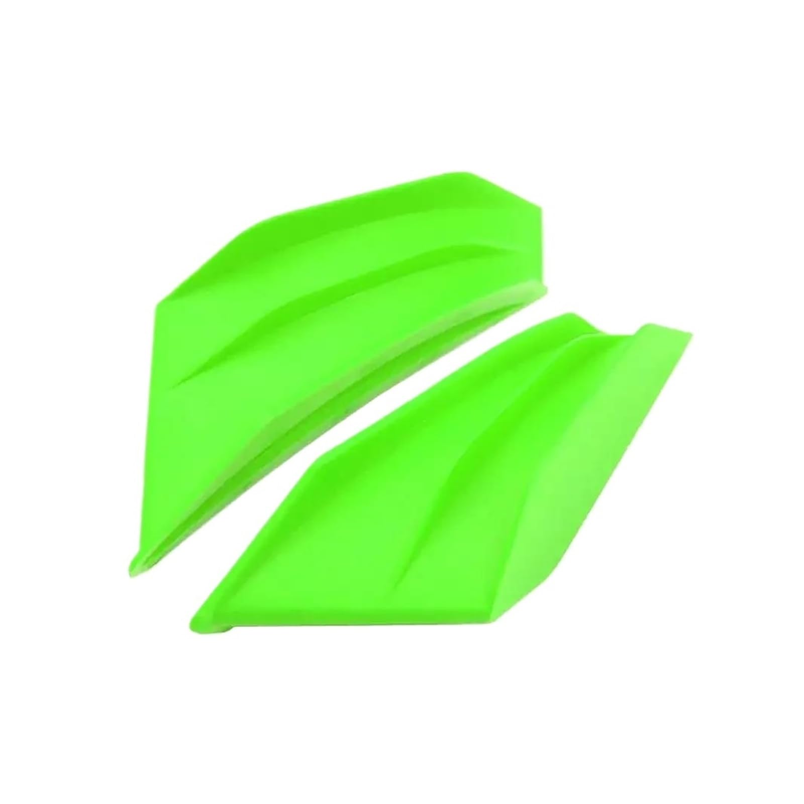 motorradspoiler Für Suzuki Für Yamaha SMAX155 2PCS Motorrad Spoiler Flügel Winglet Aerodynamische Seite Flügel Fin Spoiler(Green) von DXLSAEU