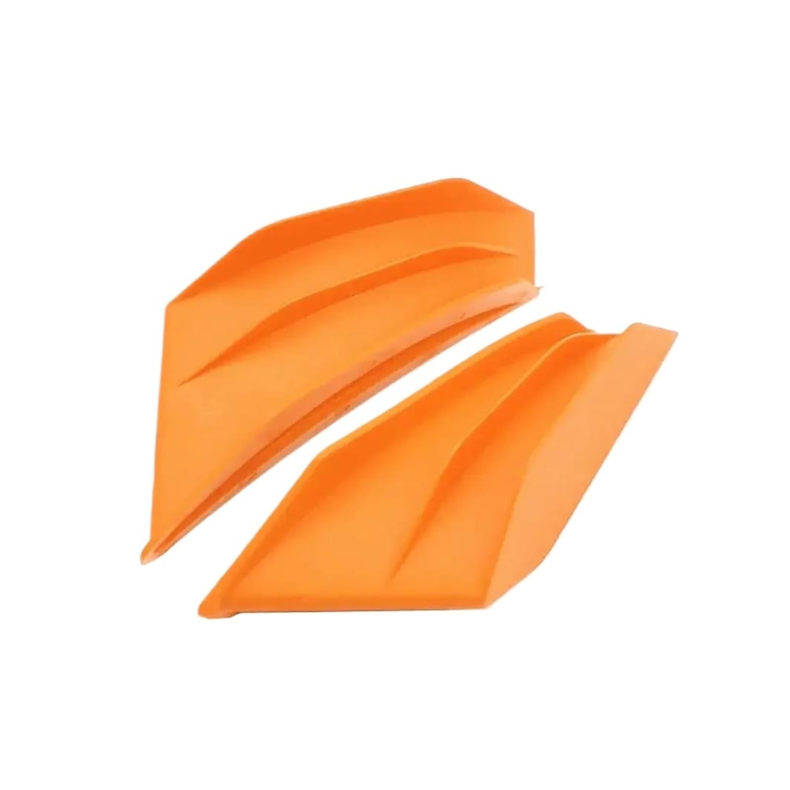 motorradspoiler Für Suzuki Für Yamaha SMAX155 2PCS Motorrad Spoiler Flügel Winglet Aerodynamische Seite Flügel Fin Spoiler(Orange) von DXLSAEU