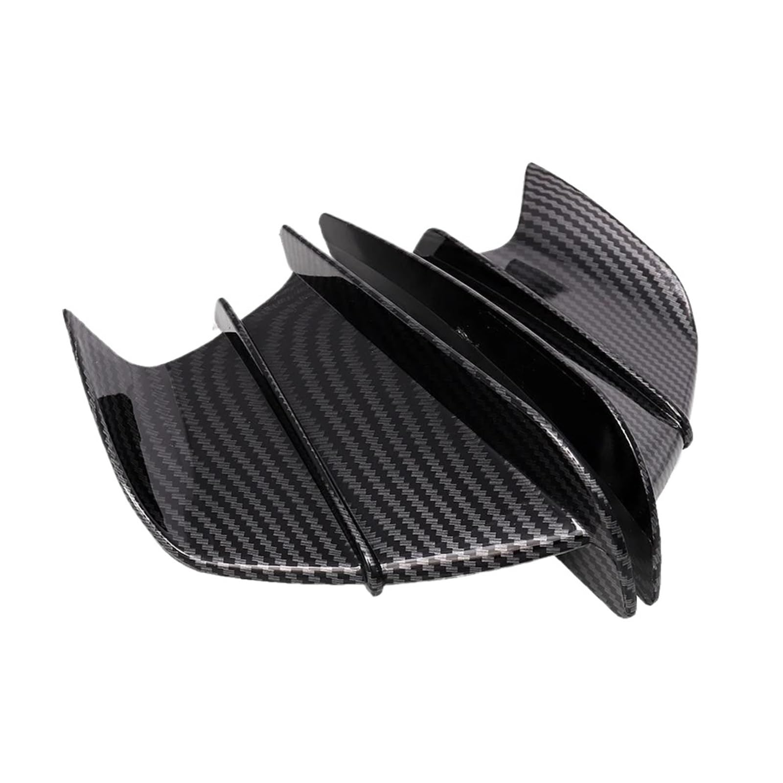 motorradspoiler Für YZF R1 R6 R25 Für Ninja H2 H2R Für S1000RR Für H2 ABS Motorrad Winglet Aerodynamische Seite Flügel Fin Spoiler(Style1) von DXLSAEU