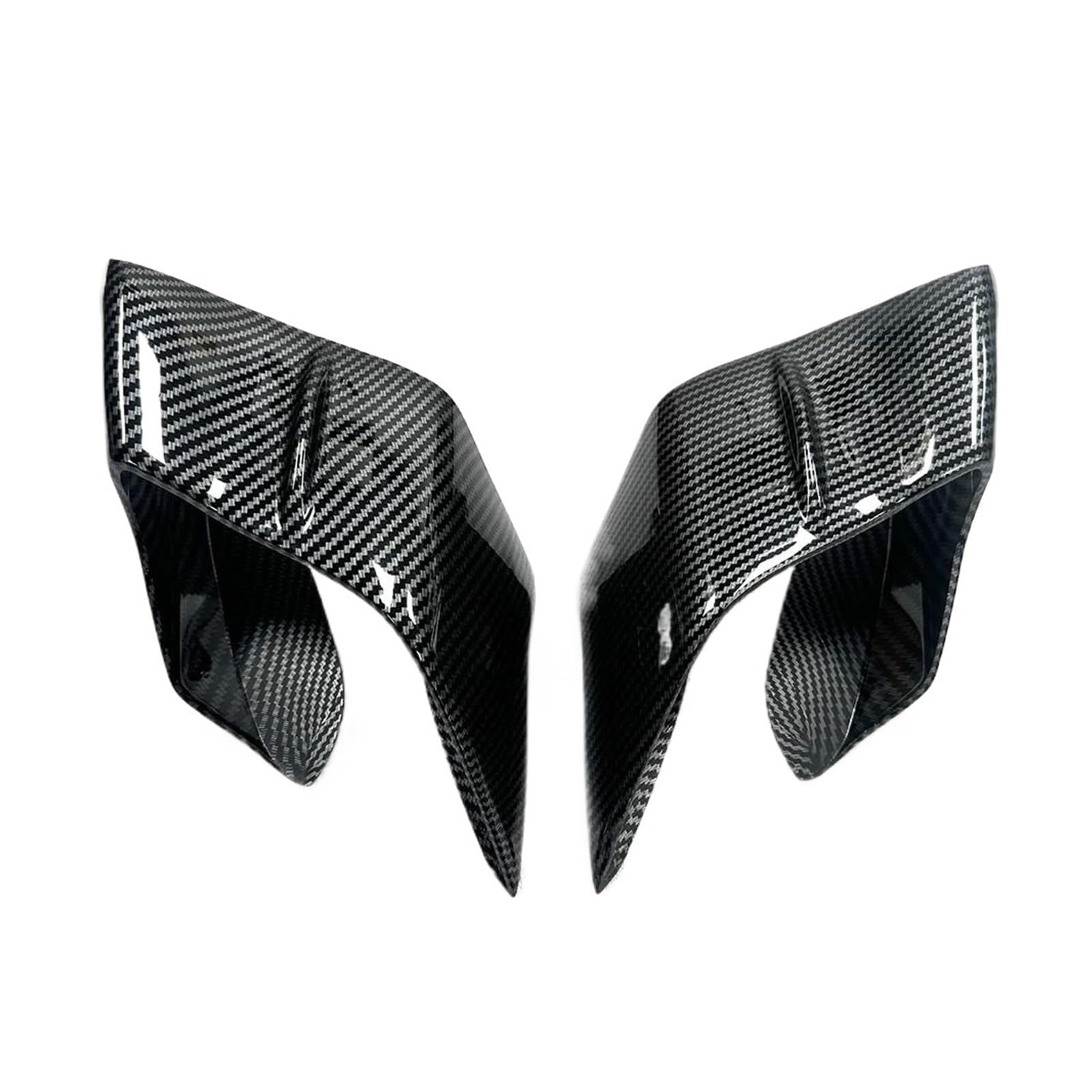 motorradspoiler Für Yamaha YZF R1 R1M 2020 2021 2022 2023 2024 Motorrad Zubehör Feste Flügel Verkleidung Kleine Flügel Spoiler Aerodynamische Flügel(ABS) von DXLSAEU