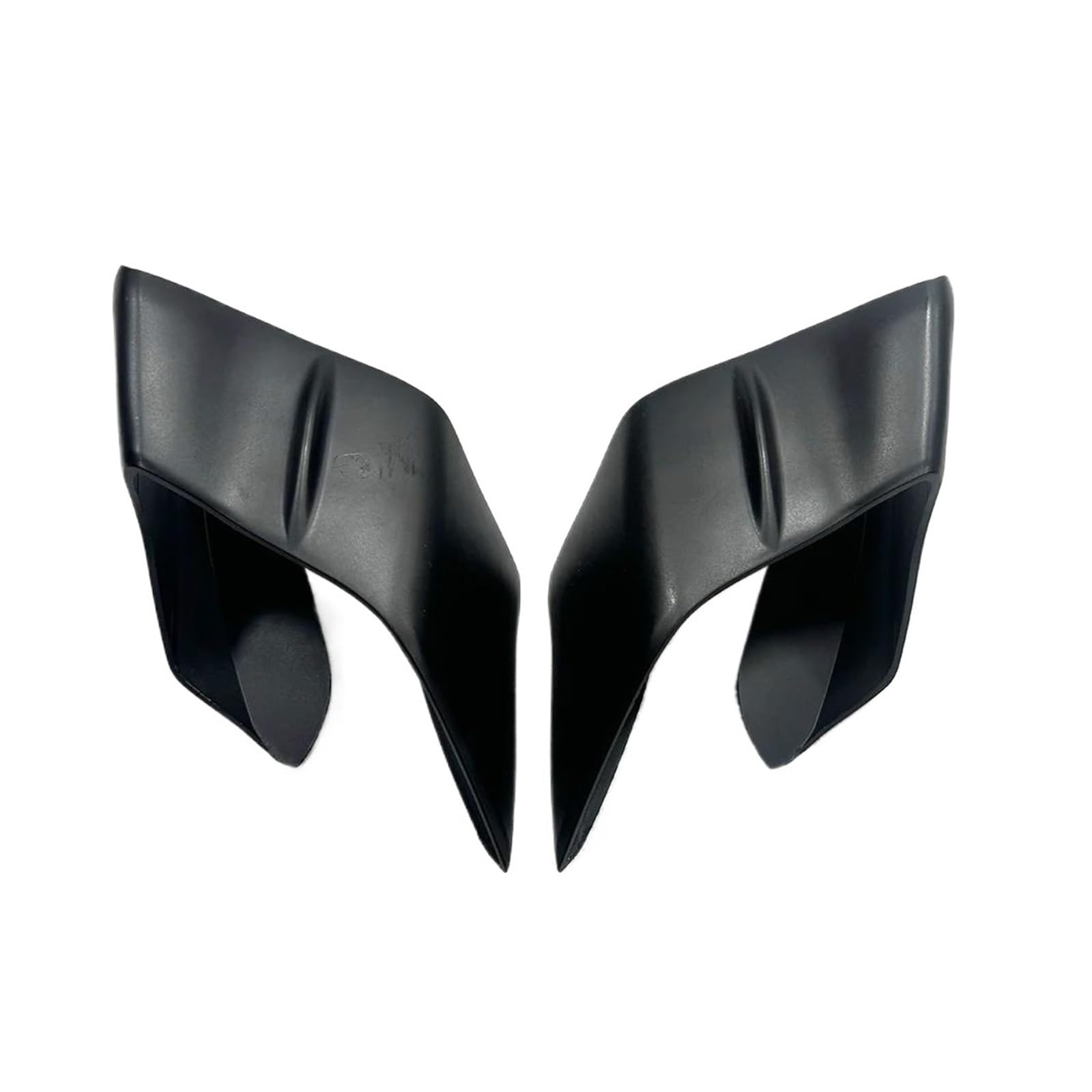 motorradspoiler Für Yamaha YZF R1 R1M 2020 2021 2022 2023 2024 Motorrad Zubehör Feste Flügel Verkleidung Kleine Flügel Spoiler Aerodynamische Flügel(Matte Black) von DXLSAEU