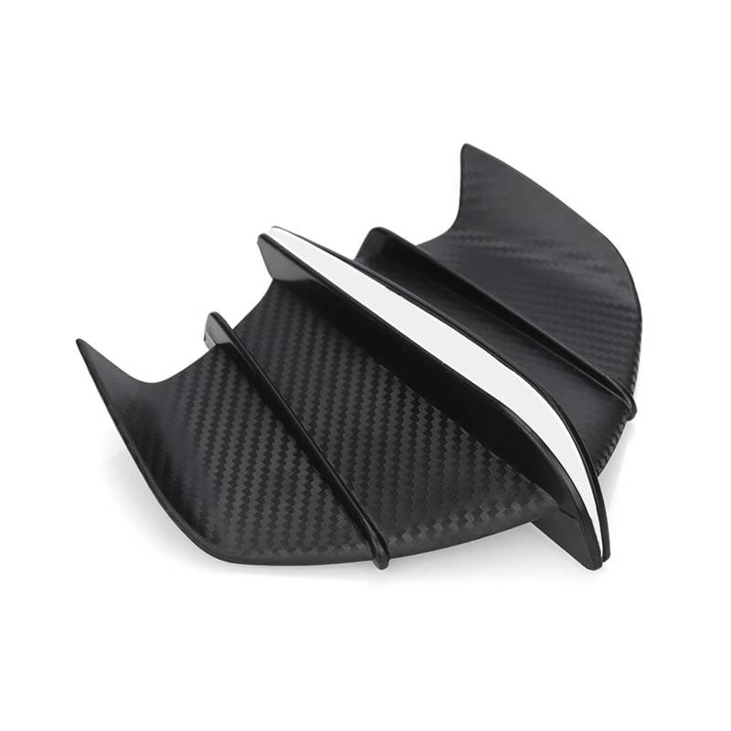 motorradspoiler Für Yamaha YZF R1 R6 R25 Für Ninja H2 H2R Für S1000RR Für H2 ABS Motorrad Winglet Aerodynamische Seite Flügel Fin Spoiler(Style3) von DXLSAEU