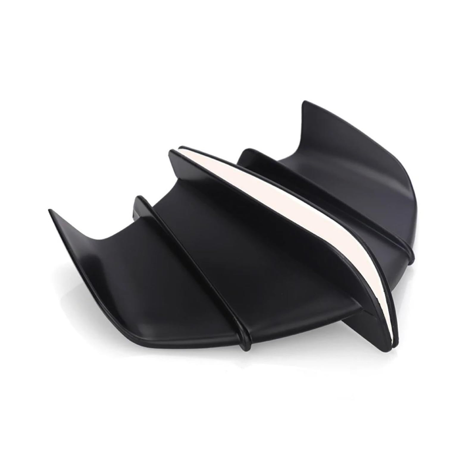 motorradspoiler Für Yamaha YZF R1 R6 R25 Für Ninja H2 H2R Für S1000RR Für H2 ABS Motorrad Winglet Aerodynamische Seite Flügel Fin Spoiler(Style4) von DXLSAEU