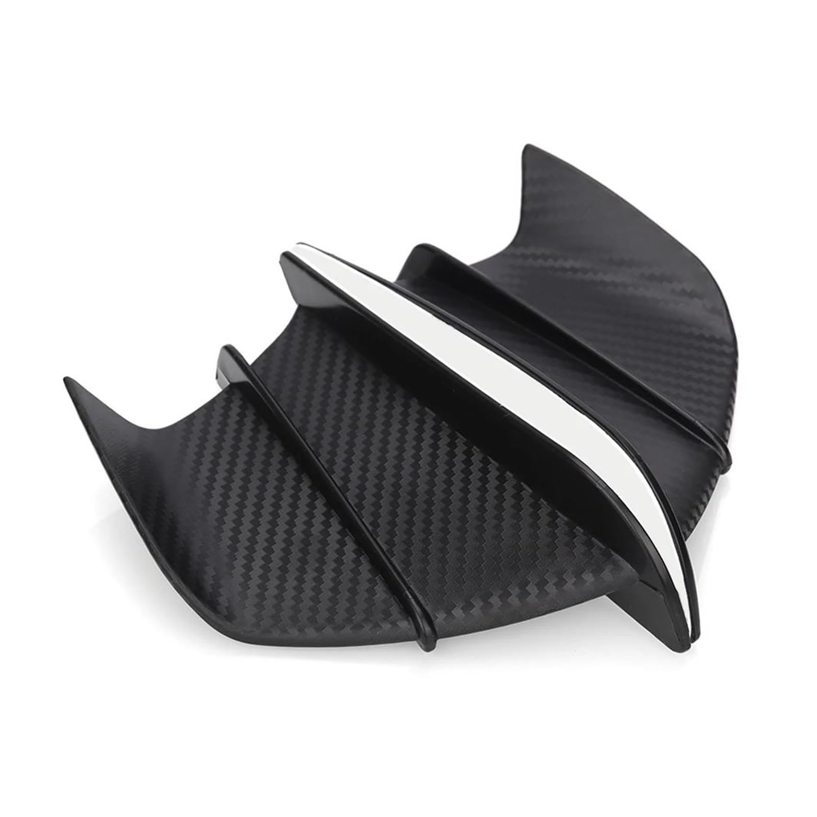 motorradspoiler Für Yamaha YZF R1 R6 R25 Für Ninja H2 H2R Motorrad Winglet Aerodynamische Seite Flügel Fin Spoiler(Style3) von DXLSAEU