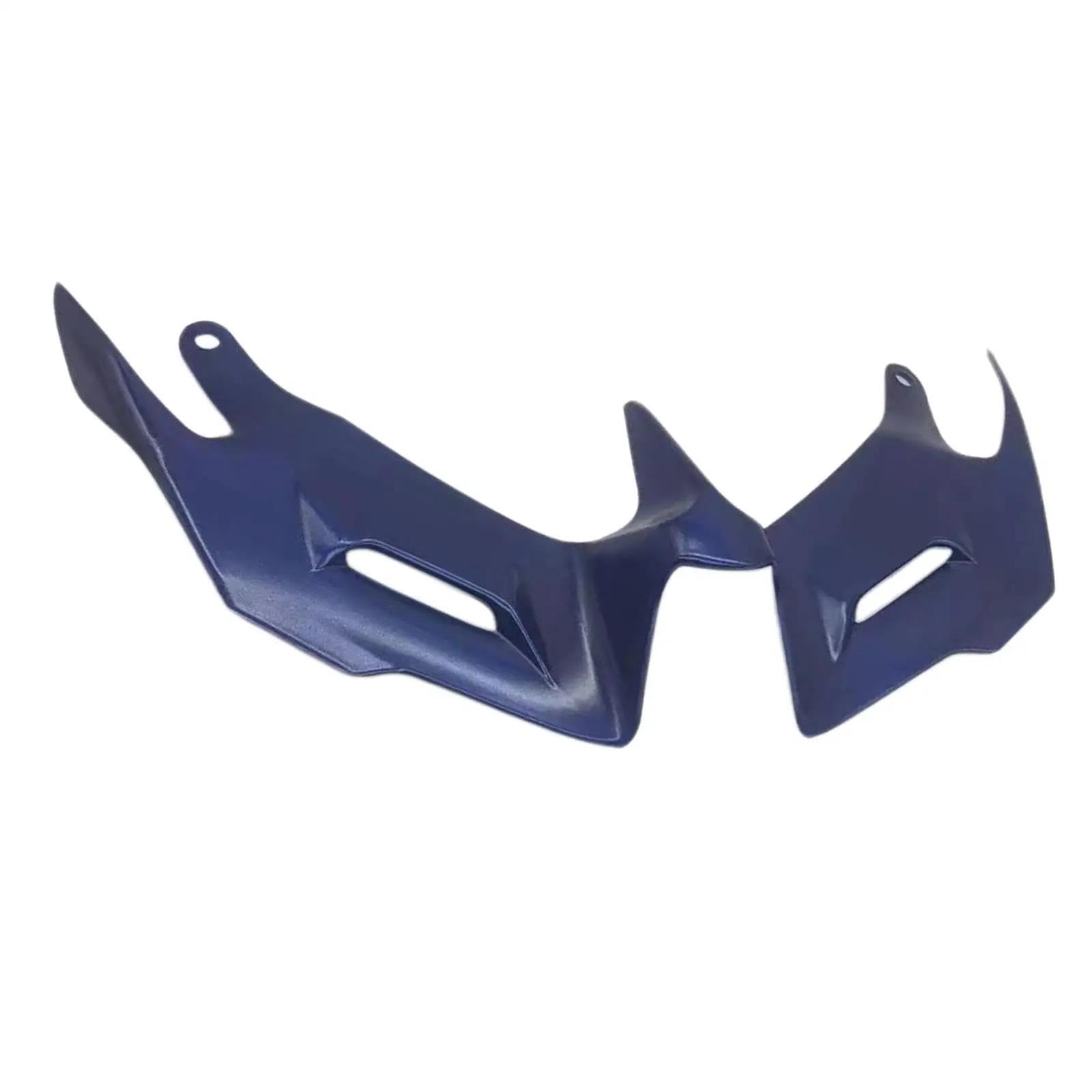 motorradspoiler Für Yamaha YZF R3 R25 2014-2018 Aerodynamische Winglets Pneumatische Frontverkleidung Flügel Untere Flügelabdeckung Schutz Motorrad Spoiler(Blue) von DXLSAEU