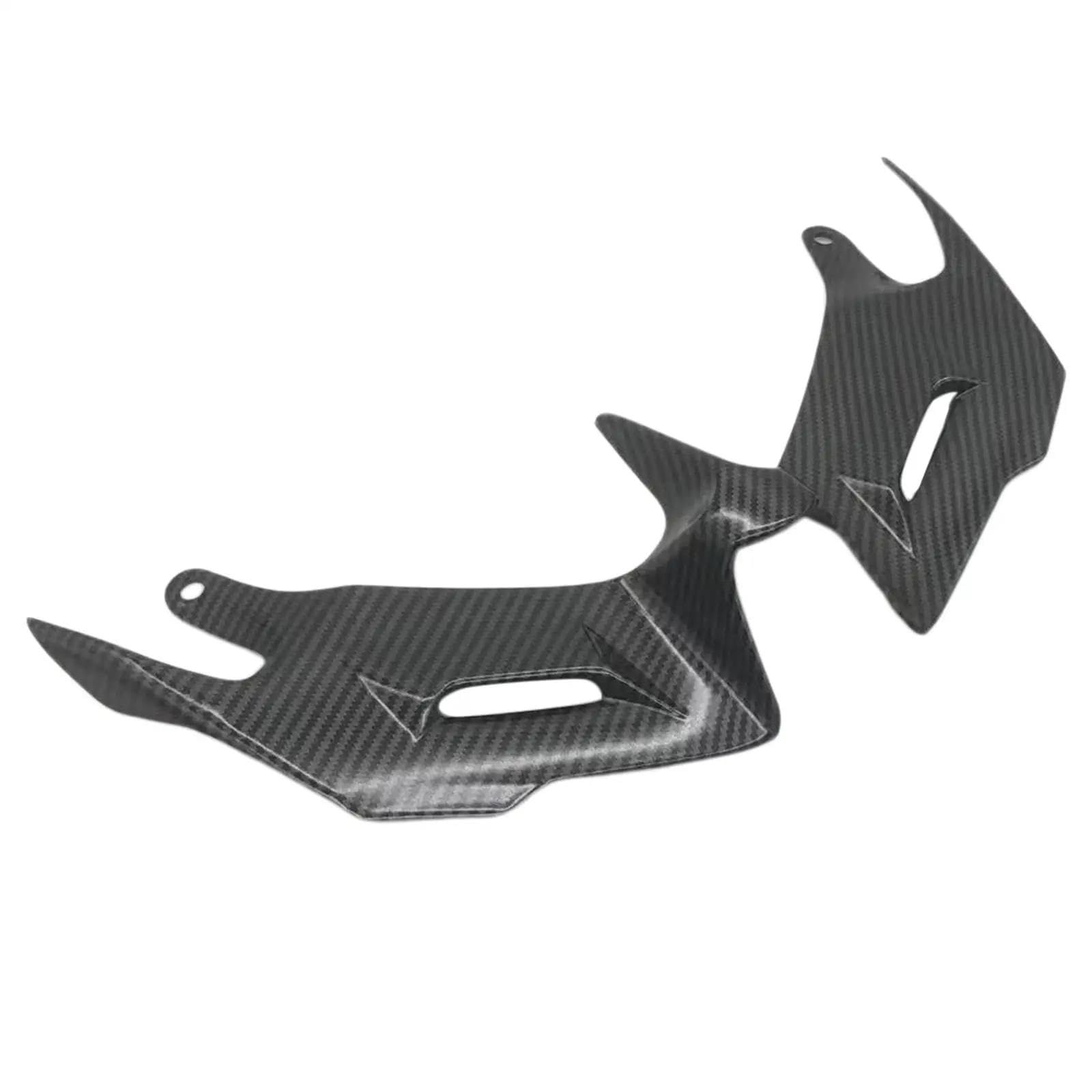 motorradspoiler Für Yamaha YZF R3 R25 2014-2018 Aerodynamische Winglets Pneumatische Frontverkleidung Flügel Untere Flügelabdeckung Schutz Motorrad Spoiler(Carbon Fiber) von DXLSAEU