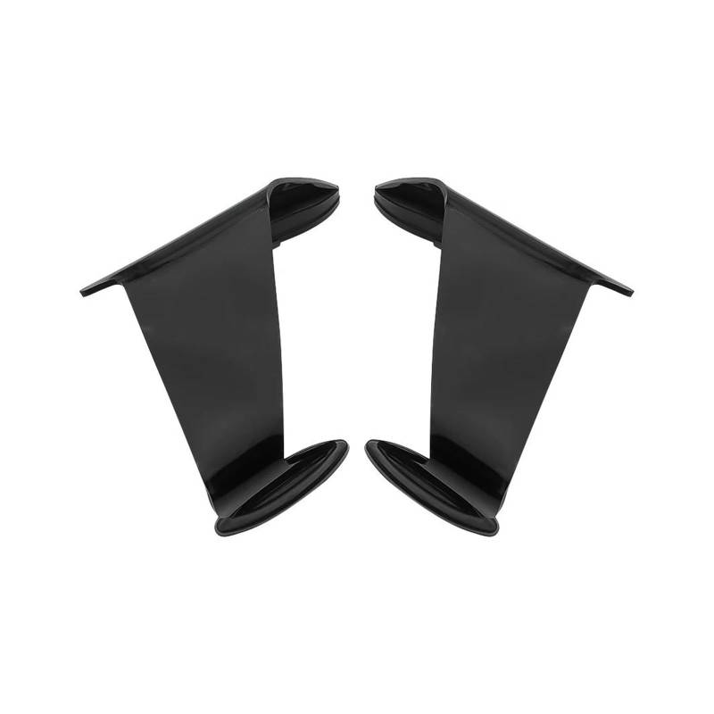 motorradspoiler Für ZX-10R 2022-2024 Verkleidungsseite Fixed Wing Motorradzubehör Aerodynamische Winglet Gugelflügel Spoile(Black) von DXLSAEU