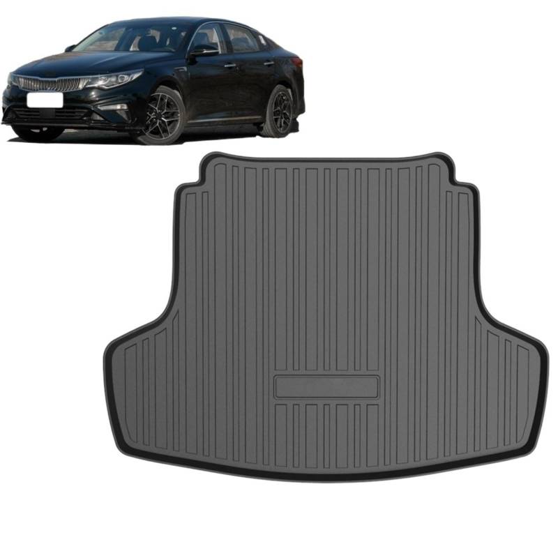 Auto Cargo Liner Allwetter TPE Kofferraum Matten Boot Schublade Kofferraum Teppich Zubehör Kompatibel Mit Kia K5 DL3 5th 2020-2022 von DXLZKCMRV