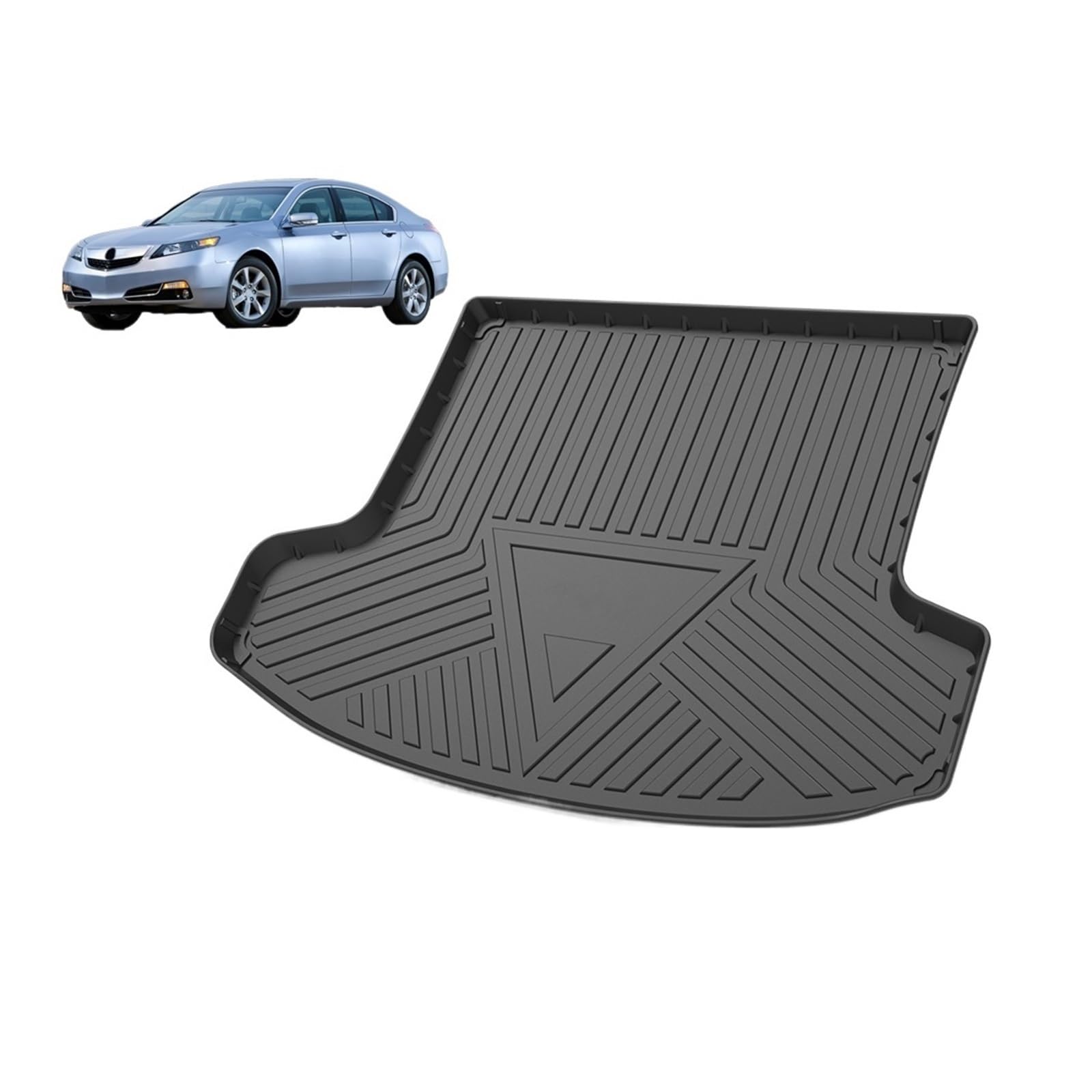 Auto Cargo Liner Allwetter TPE Kofferraummatten Kofferraum Teppich Innenzubehör Kompatibel mit Acura RDX TC1/2 2020-2022 von DXLZKCMRV